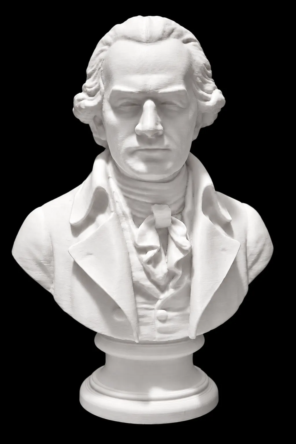 U Babbu di a Patria, bust of Pasquale Paoli measuring 15 cm, Fabbrica Corsa